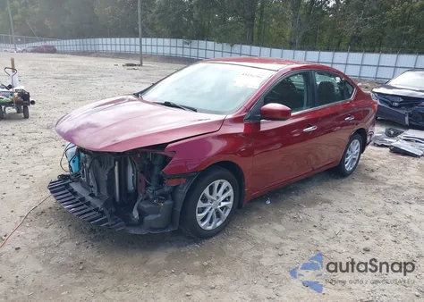 2018 Nissan Sentra Sv из США, поврежденный, VIN 3N1AB7AP8JY298679